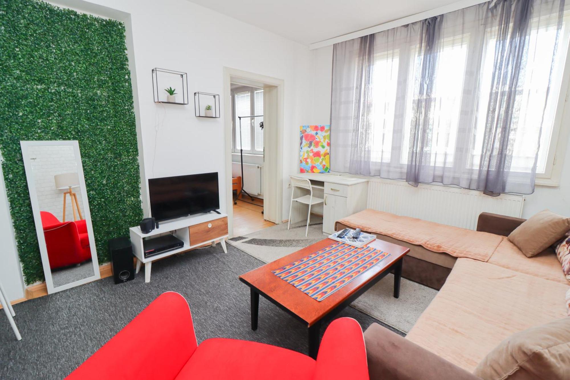 Fantazy Apartment Main Square Skopje Bagian luar foto