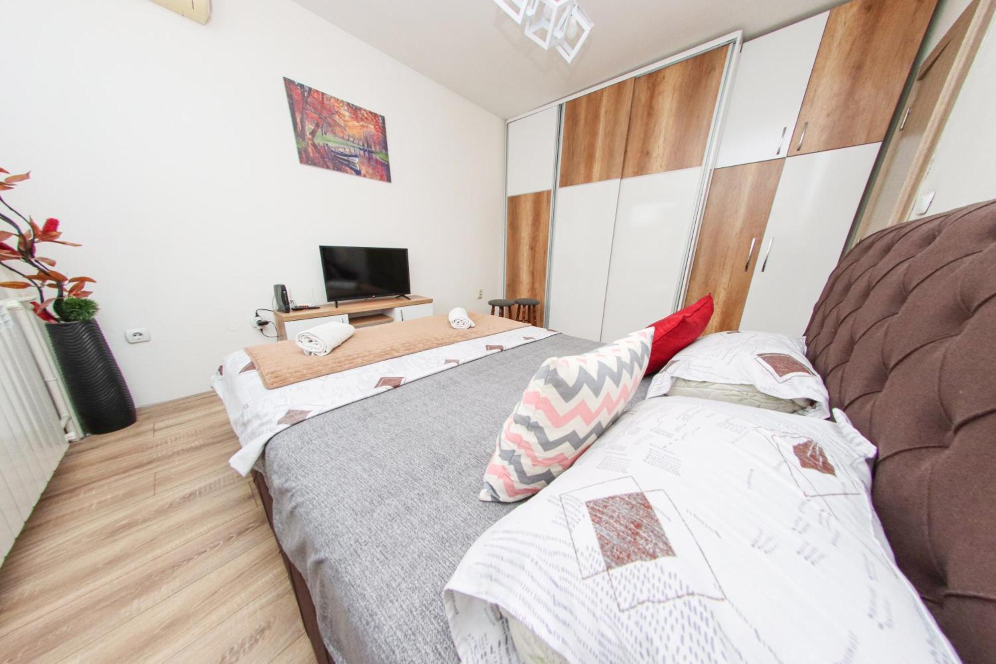 Fantazy Apartment Main Square Skopje Bagian luar foto